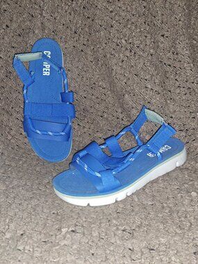 CAMPER LAB-ORUGA-Blue Paracord Fabric/Nylon Webbing Sandals-Sz 39-Near Mint